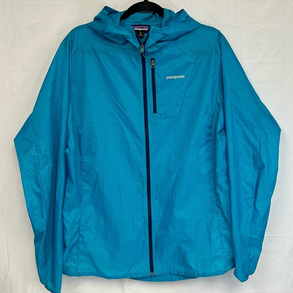 PATAGONIA Teal Blue Windbreaker Lightweight Jacket - Picture 1 of 8